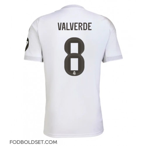 Real Madrid Federico Valverde #8 Hjemmebanetrøje 2025-26 Kortærmet